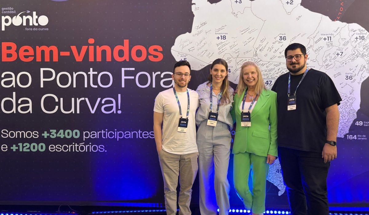 Equipe Perfil marca presena no evento Ponto Fora da Curva